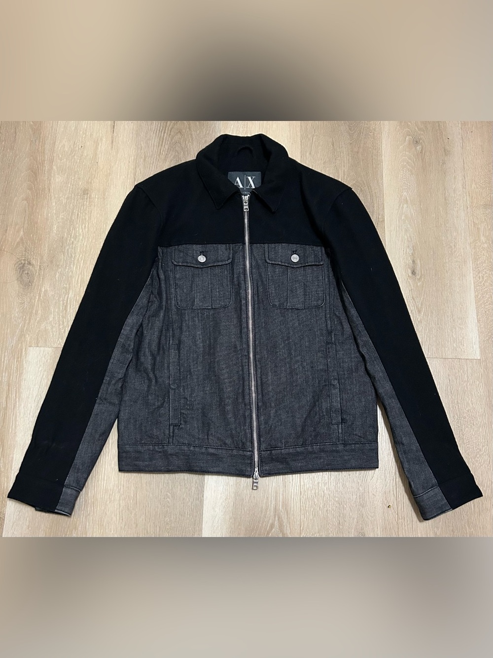 Armani Exchange Black Label Patch Pullover